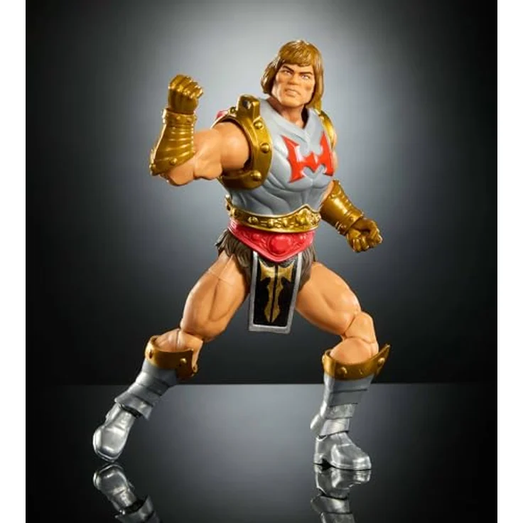 Mattel Masters of the Universe: New Eternia Masterverse Actionfigur Flying Fist He-Man, 18 cm mit 30 Bewegungspunkten und Zubehör – Bild 5