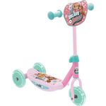 Paw Patrol 3-Rad-Kinderroller „Girl Pup Power“ | Rosa | ABEC-5 Kugellager, höhenverstellbarer Lenker, für Kinder ab 3 Jahren