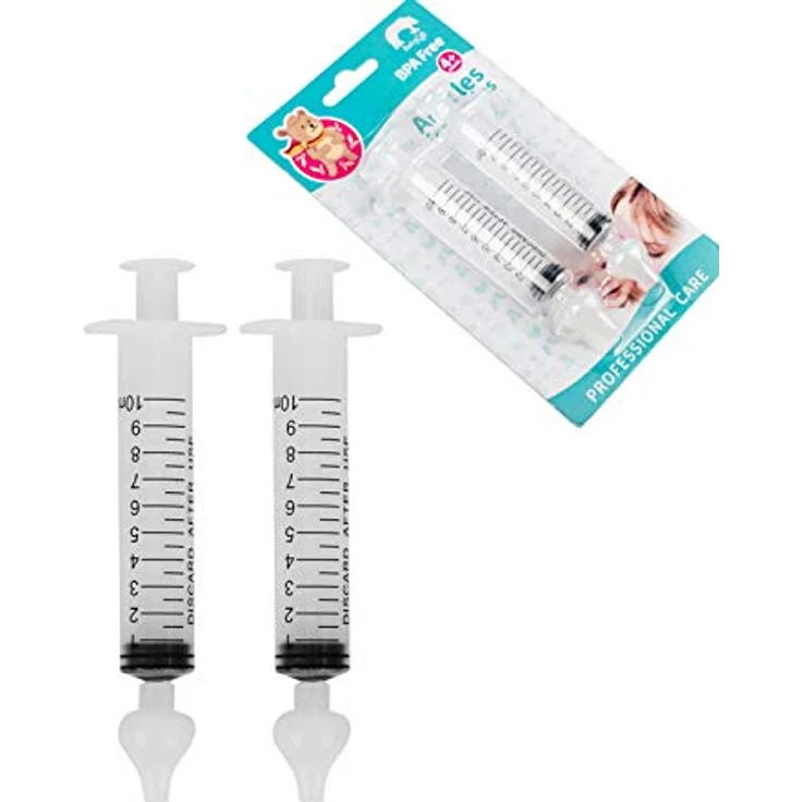 Nasen-Reinigungssystem, professionell, für Babys, Nasen-Reiniger, tragbar, schnelles Spülen, natürliche Entlastung (2 Stück) - Preisvergleich – Bild 2