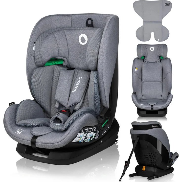 Lionelo Autokindersitz Lavender i-Size, 9-36kg, ISOFIX/Breiter Einstellbereich – Bild 1