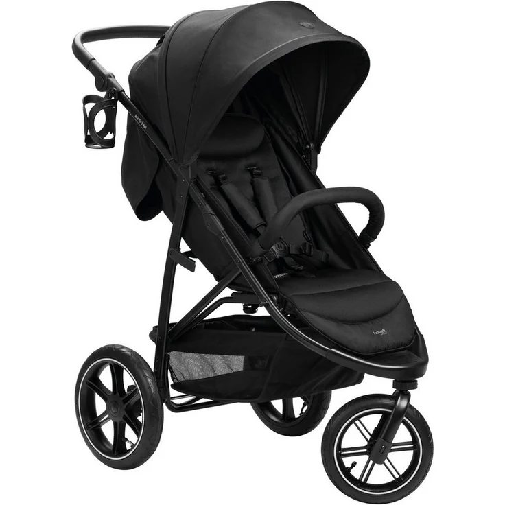 Hauck Kinder-Buggy Dreiradbuggy, Rapid 3 Air, black, Lufträder, bis 22 kg belastbar - Preisvergleich – Bild 1
