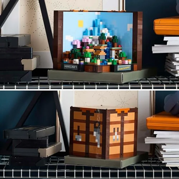 LEGO® Konstruktionsspielsteine Die Werkbank (21265), LEGO Minecraft, (1195 St), Made in Europe – Bild 3