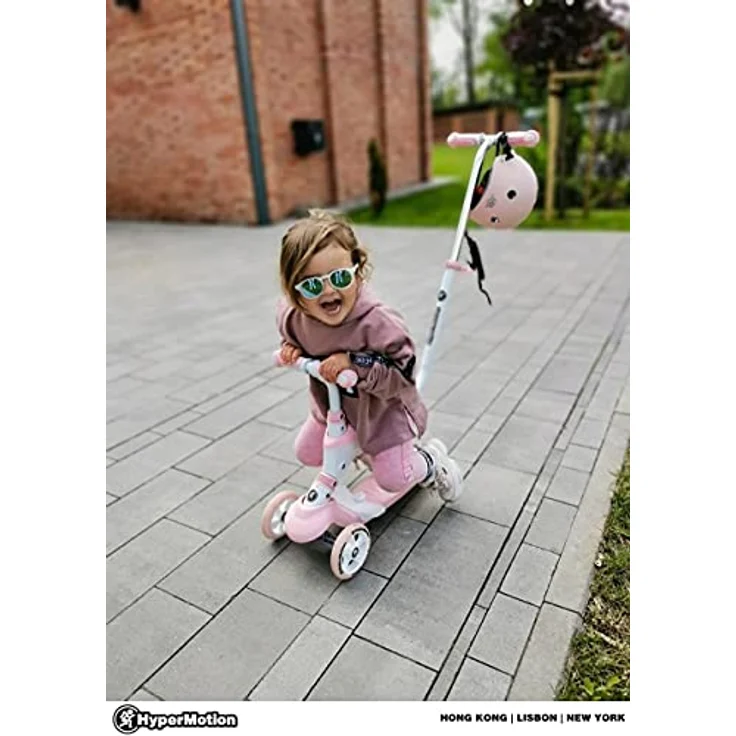 HyperMotion Multifunktionaler 5-in-1 Balance-Roller mit Sitz, Rosa, ab 1 Jahr – Bild 2
