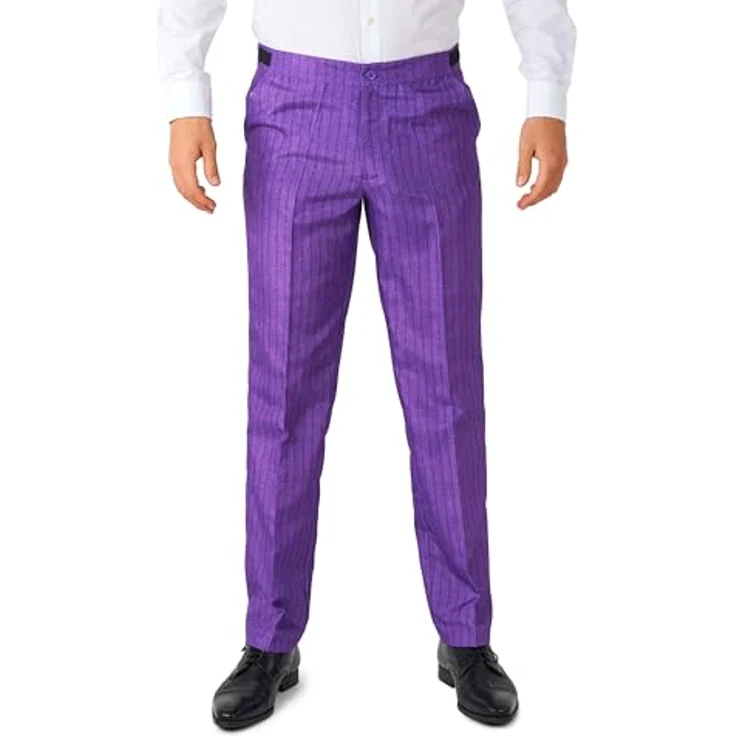 OppoSuits SuitMeister The Joker Anzug, Frack mit grüner Weste und Fliege, Größe S – Bild 4