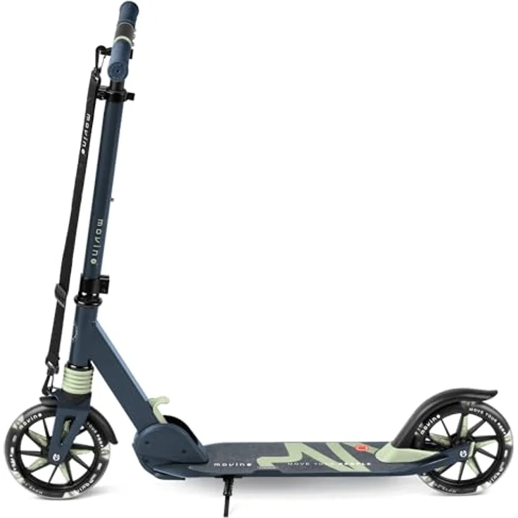 Movino Cityroller MOVINO CITY LIGHT, Scooter mit Stoßdämpfer, LED-Rollen und max. 100 kg Traglast – Bild 2