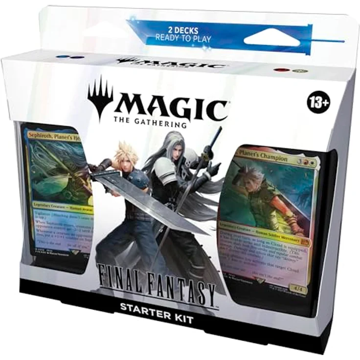 Wizards of the Coast MTG - Final Fantasy Starter Kit (EN), Sammelkarten-Set mit 2 spielfertigen Decks und 60 Karten je Deck, inklusive 2 Foilkarten und 2 Arena Code-Karten – Bild 2