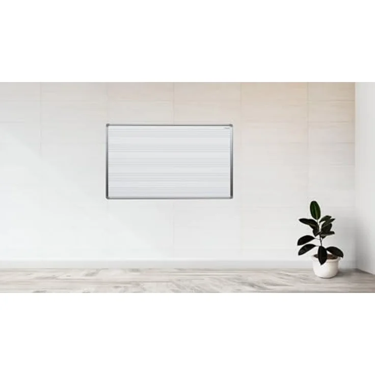 ALLboards Magnetisches Whiteboard mit Aufdruck, kariert, 120x90 cm – Bild 4