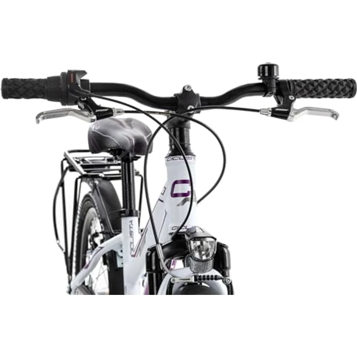 Ciclista Kinderfahrrad Adventure 3 20 Trapez, 3 Gang Shimano Nexus 3 Rücktritt Schaltwerk, Kinderrad 20 Zoll Junge Mädchen weiß – Bild 4