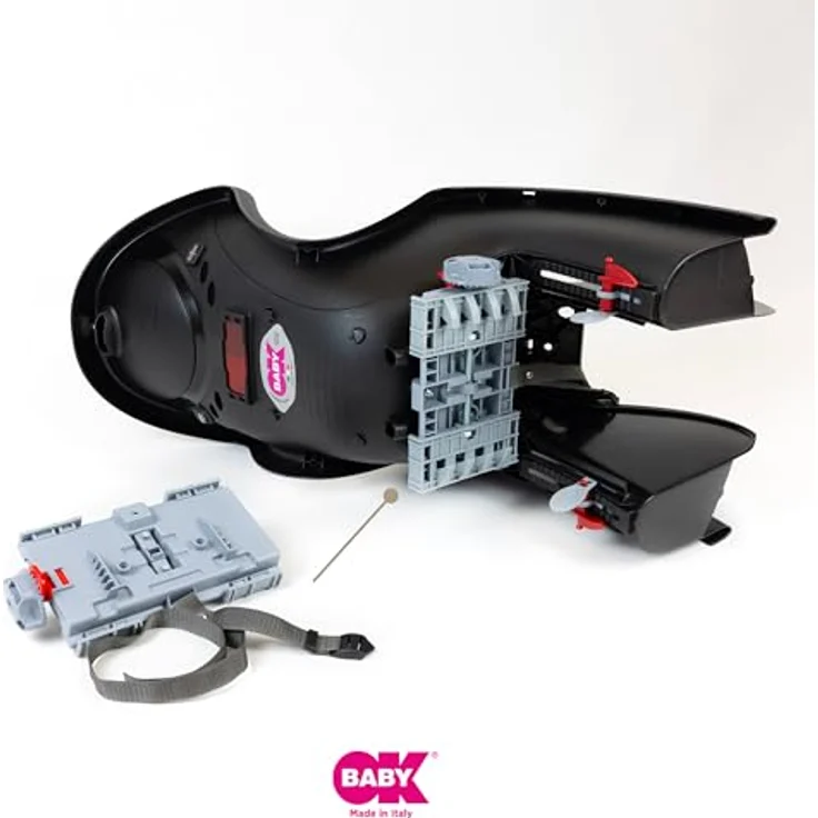 OKBABY Zusätzliche Gepäckträger-Befestigungshalterung für Kinderfahrradsitz Baby Shield, für Gepäckträgerbreiten 120-175 mm, Tragfähigkeit 25 kg, EN 14344 konform – Bild 5