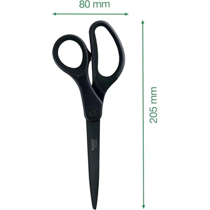 LEITZ 5420-60-95 Bastelschere, Titan Anti-Haft, spitz, 205 mm, schwarz – Bild 5