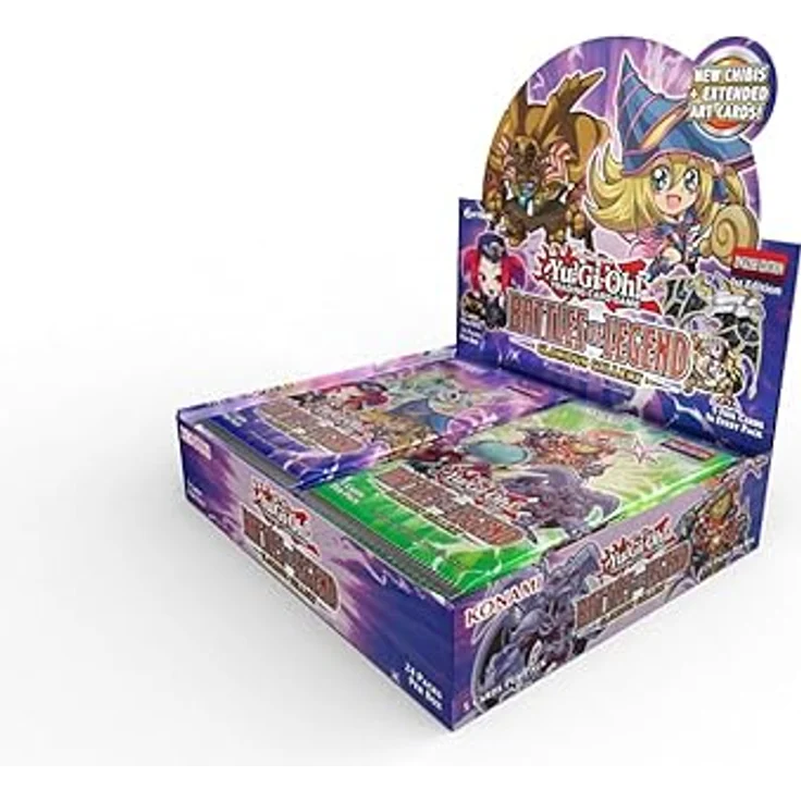 Konami Yu-Gi-Oh! Battles of Legend: Glorious Gallery Booster Box mit 24 Booster Packs für Sammler und Spieler – Bild 2