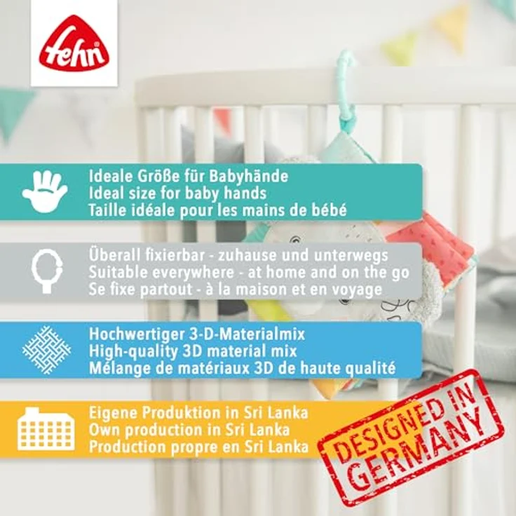 Stoffbuch Esel & Teddy NATUR – Bild 7