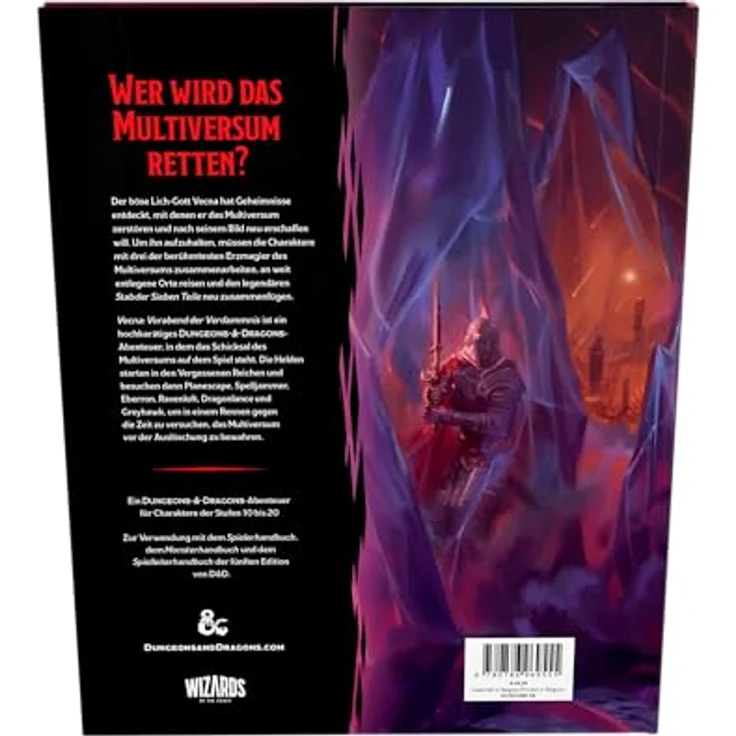 Wizards of the Coast Dungeons & Dragons: Vecna - Vorabend der Verdammnis, episches Abenteuer für Stufen 10-20, Deutsch – Bild 6
