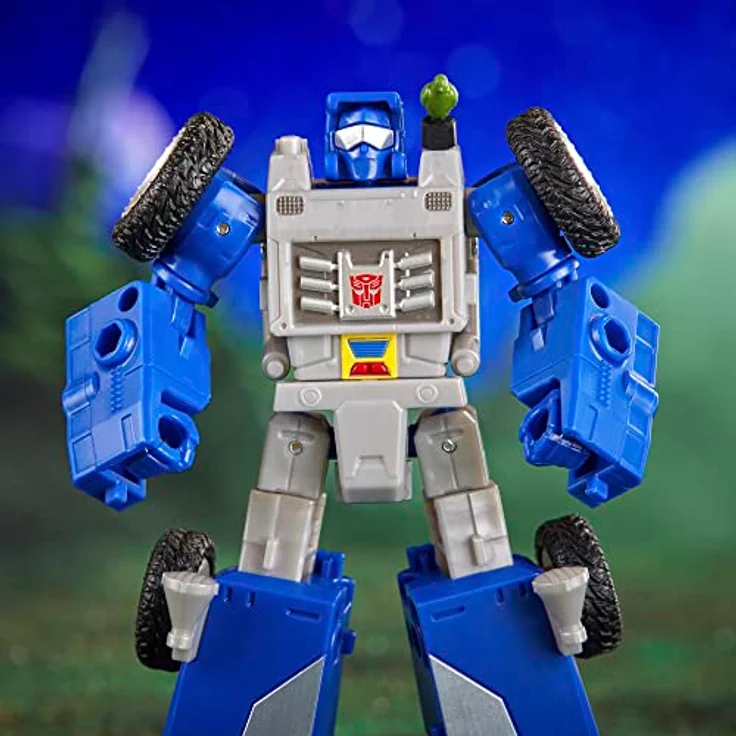 Transformers Legacy Evolution Deluxe-Klasse Beachcomber & Paradise Parakeet, 14 cm Action-Figur mit 2 Modi und Zubehör, Roboter- und Dünenbuggy-Transformation – Bild 3