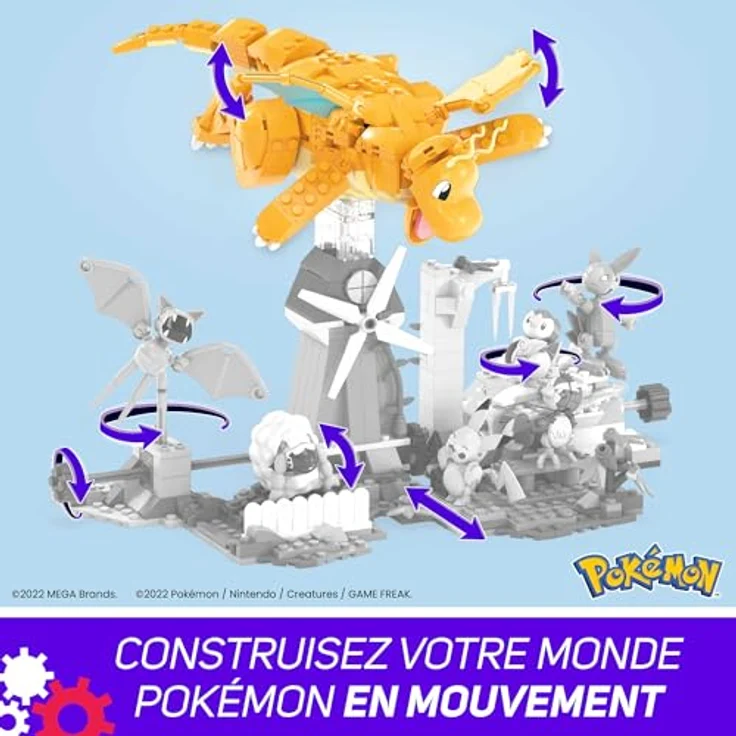 Mattel HKT25 MEGA Pokémon DRAGONITE – Bild 6