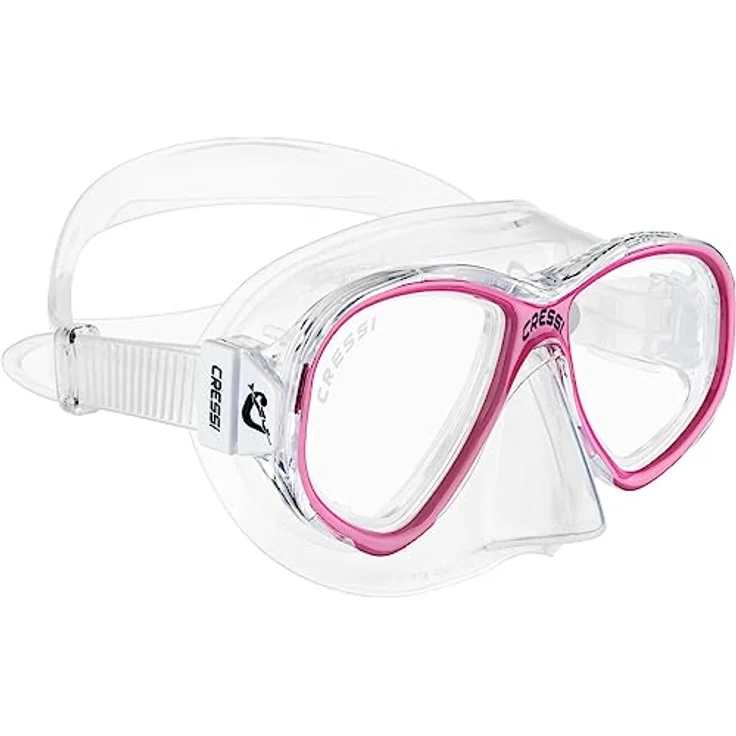 Cressi Perla Jr & Minigringo - Premium Combo Schnorchelset Junior , Unisex Kinder, Mehrfarbig – Bild 2