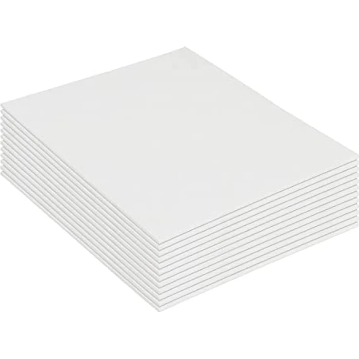 Belle Vous 24 Stk Leere Leinwände zum Bemalen – 13 x 18 cm – Vorgespannte Kleine Leinwand – Leinwände für Acrylmalerei, Ölgemälde, Skizzen und Zeichnungen – Bild 4