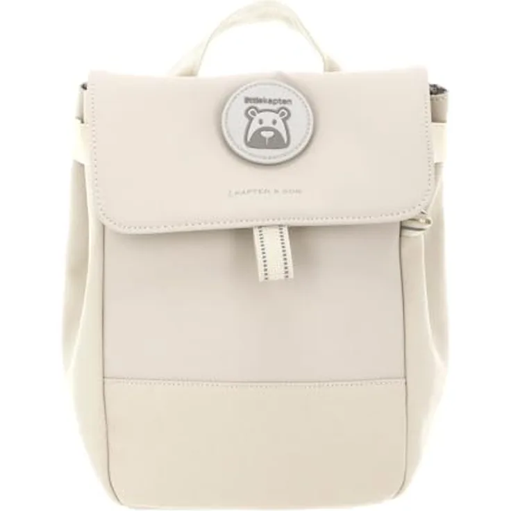 Kapten & Son Fyn Kinderrucksack, 28 cm, in Weiß, aus 100% Polyester, für den Kindergarten