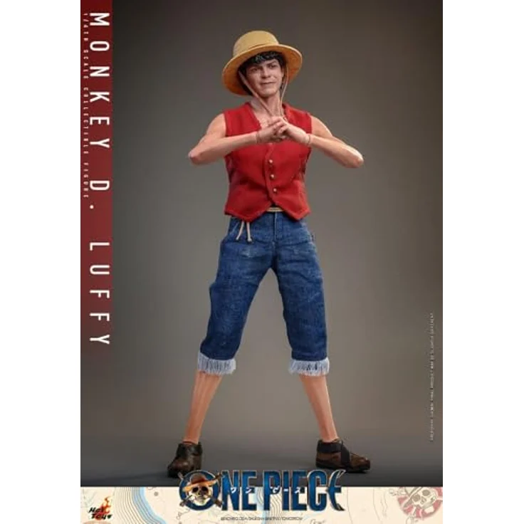 Hot Toys One Piece (Netflix) Actionfigur 1/6 Monkey D. Ruffy, 31 cm mit Zubehörteilen und Figurenständer in Fensterbox – Bild 8