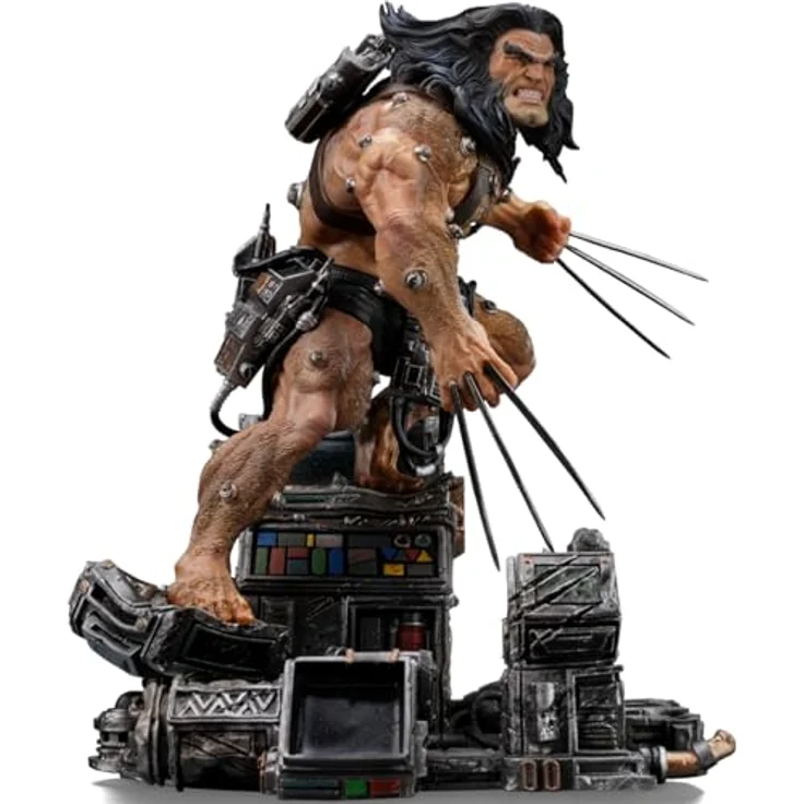 Iron Studios Art Scale 1/10 - Marvel - Weapon X Wolverine (50th Anniversary) Statue, 18 cm, resin mit Sockel – Bild 7
