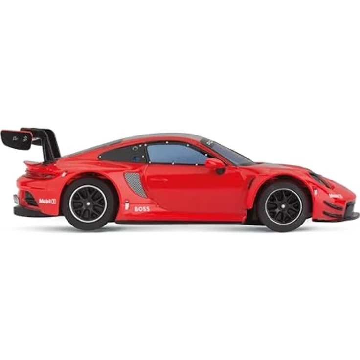 Carrera Hybrid Porsche 911 GT3 R Red Devil, Maßstab 1:50, Front- und Rücklichter, Bis zu 30 Minuten Rennaction, USB-C-Aufladung in 20 Minuten, Mobile App-Steuerung – Bild 2