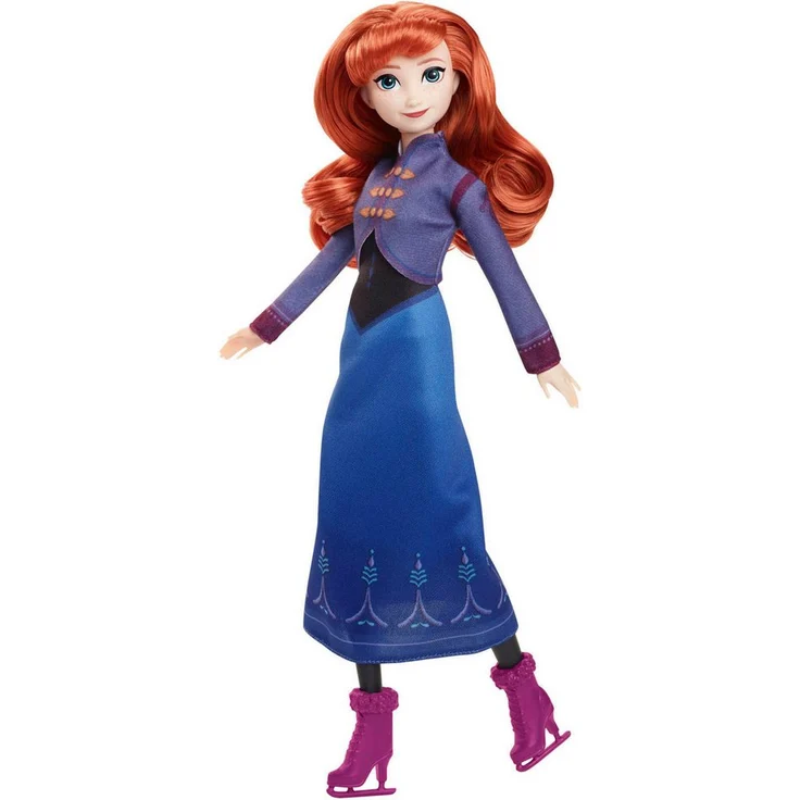 Mattel® Anziehpuppe Disney Die Eiskönigin - Anna, Winterfest-Kleid, Jacke und 2 Paar Schuhe, magisch – Bild 1