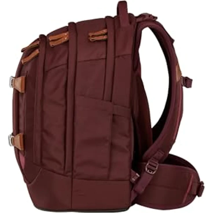 Satch Pack, ergonomischer Schulrucksack 30L mit Organisationsfächern, schwarz – Bild 3