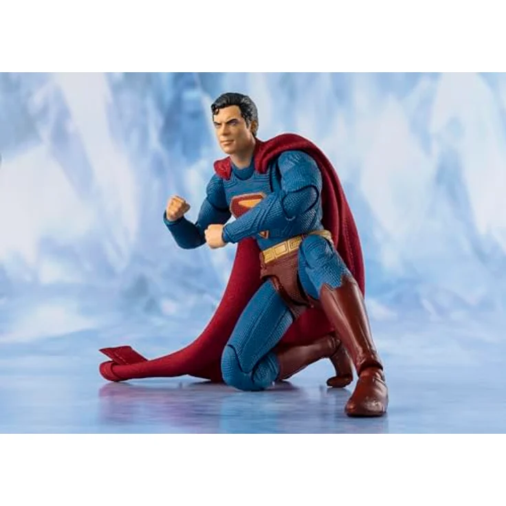 Bandai Superman 2025 S.H.Figuarts Actionfigur, 16 cm, inkl. Zubehör in Fensterbox – Bild 4
