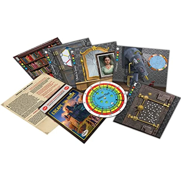 ThinkFun Escape The Room - Das Geheimnis des Astronomischen Observatoriums, Brettspiel für 3-8 Spieler, italienische Ausgabe, ab 13 Jahren, Spieldauer 90 Minuten – Bild 2