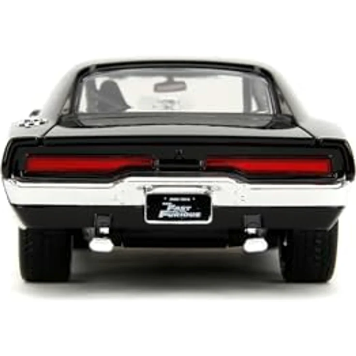 Jada Toys Fast & Furious Dodge Charger mit Toreto-Figur, 1:24 Metallauto, Freilauf, 19 cm, Metallfigur – Bild 4
