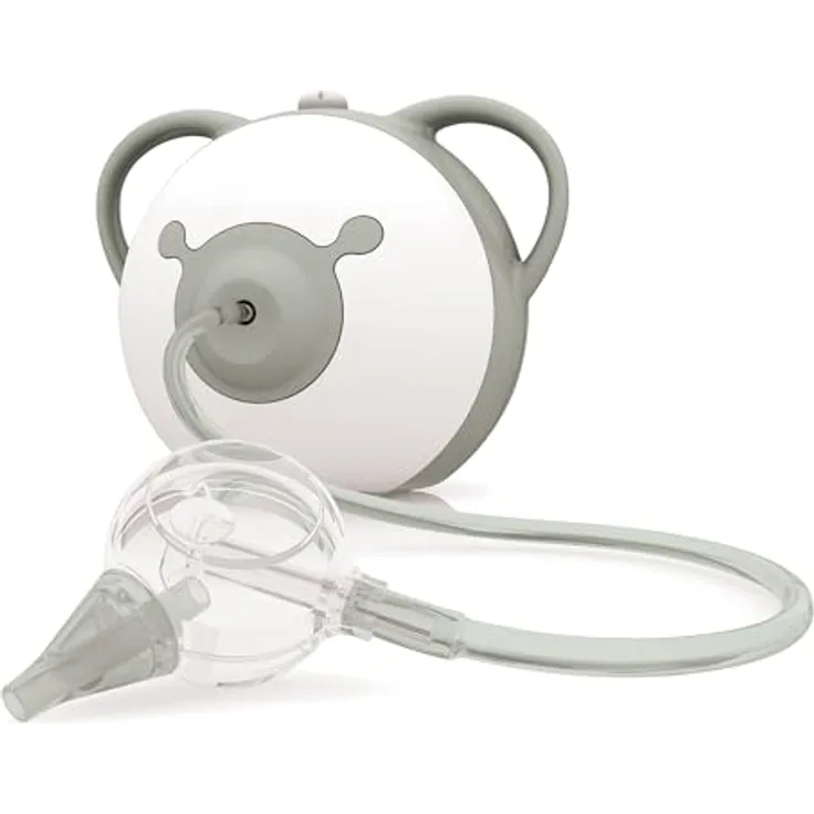 Nosiboo Pro Baby Nasensauger (elektrisch) mit kinderfreundlichem Design, voll kontrollierter Saugkraft, BPA-frei
