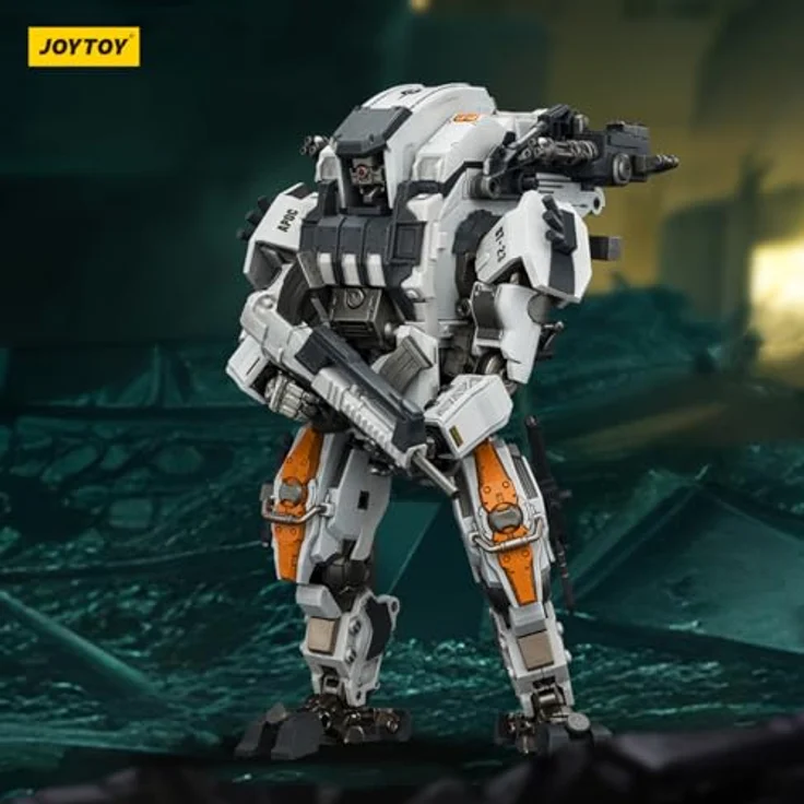 JOYTOY Dark Source Actionfigur APOC Series DragonFang Assault Mech, 17 cm, vollständig beweglich mit austauschbaren Händen und Waffenzubehör – Bild 2
