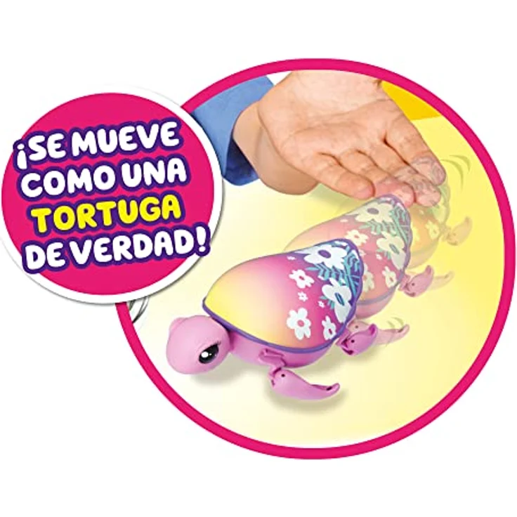 Little Live Pets - Molonas Ripswirl, interaktives Haustier, das im Wasser schwimmt und Sich wie EIN echtes Tier auf der Erde bewegt, Spielzeug für Jungen und Mädchen ab 5 Jahren, berühmt (LPU08100) – Bild 4
