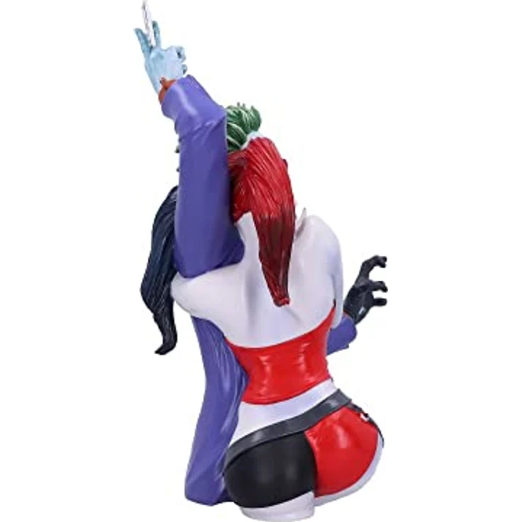 Nemesis Now The Joker and Harley Quinn, Büste 37,5 cm aus feinstem Harz, manuell bemalt – Bild 5
