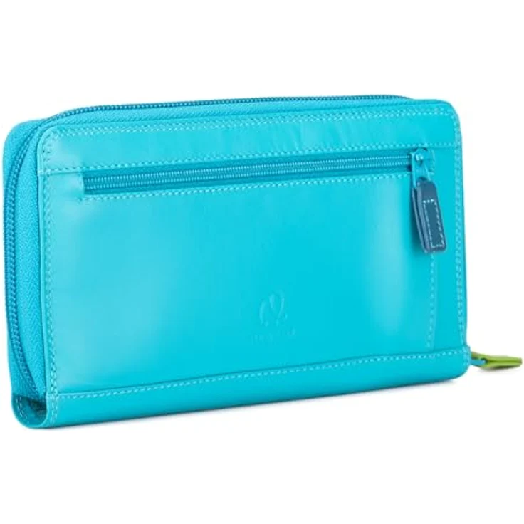Mywalit Kinderportemonnaie, Geldbörse mit RFID Schutz aus 100% Leder, 20 cm, blau – Bild 5