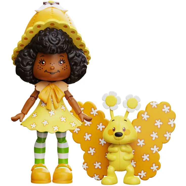 Boss Fight Studio Emily Erdbeer Simply Actionfigur Orange Blossom & Marmalade, hochdetailliert, 10-15 cm, mit Zubehör in Blisterverpackung