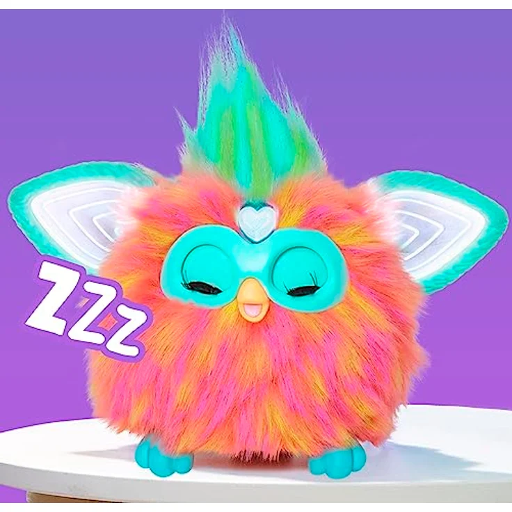 Furby Hasbro F6744 Plüschtier, Mehrfarbig Interaktives Maskottchen – Bild 5
