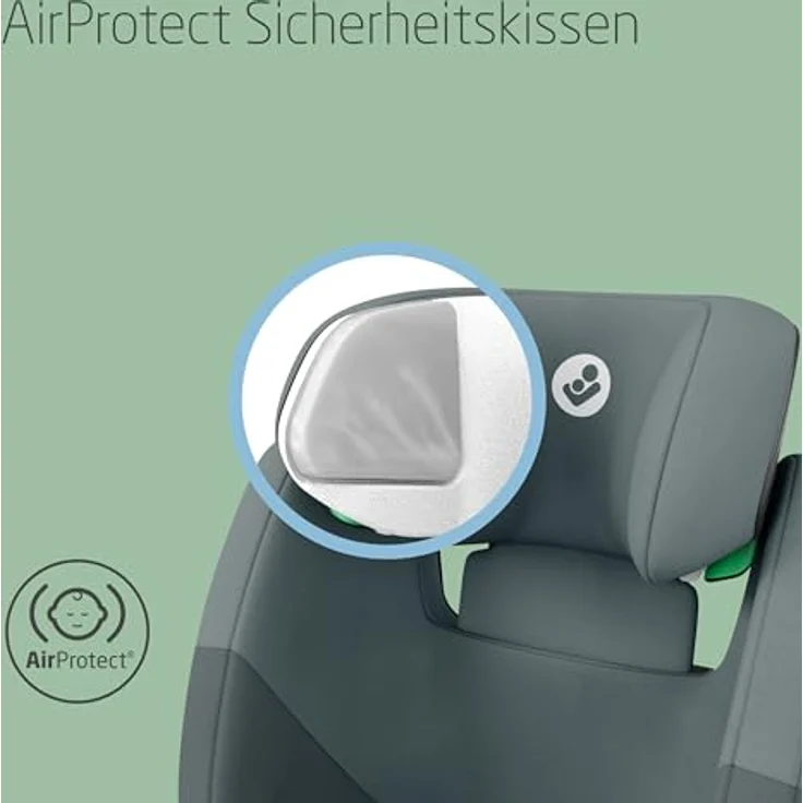 Maxi-Cosi Kindersitz RodiFix S i-Size mit G-Cell Seitenaufprallschutz & Isofix - Tonal Graphite – Bild 6