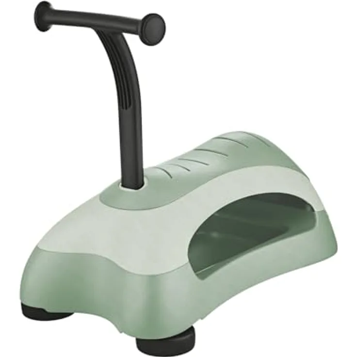 Globber Walk n’ Roll 2in1 Eco, Laufwagen und Rutscher aus 100 % recyceltem Kunststoff, leicht umbaubar, mit ergonomischem Sitz und integriertem Stauraum