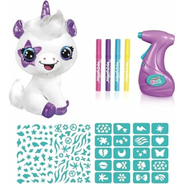 Canal Toys Einhorn Kuscheltier zum Selbermachen, leuchtet im Dunkeln – Bild 3