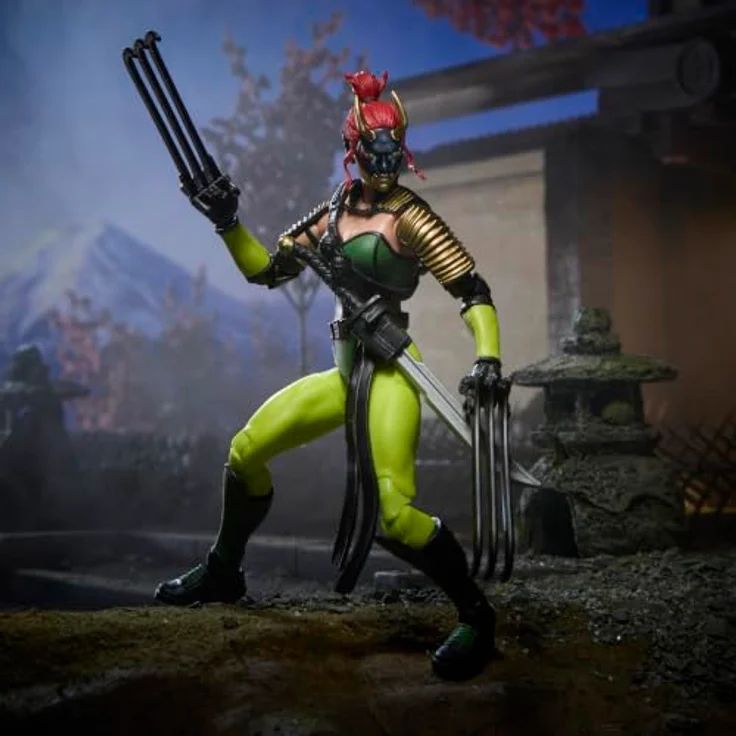 Hasbro G.I. Joe G20465L00 Classified Series, Ninja Force Scarlett und T'Jbang Figuren-Set mit 15 Zubehörteilen aus ABS, PP und PVC – Bild 9