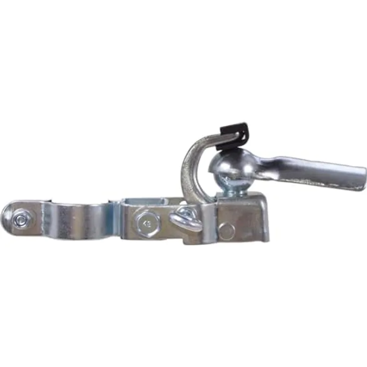 Filmer 46.909 Fahrrad Anhängerkupplung Maxi, Sattelrohrmontage für Sattelstützen 24-30 mm, 80 kg Tragkraft, silber