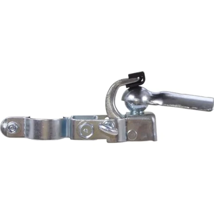 Filmer 46.909 Fahrrad Anhängerkupplung Maxi, Sattelrohrmontage für Sattelstützen 24-30 mm, 80 kg Tragkraft, silber – Bild 1