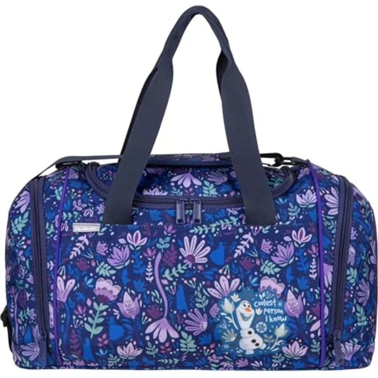 McNeill Sporttasche Frozen II, 37 cm, lila, 100% Polyester, ideal für Kinder – Bild 1