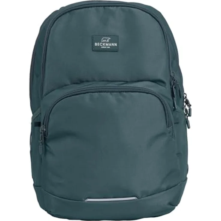 Beckmann Sport Jr. Backpack 30L, Schulrucksack mit Laptopfach, ergonomisches Tragesystem, dunkelgrün – Bild 1