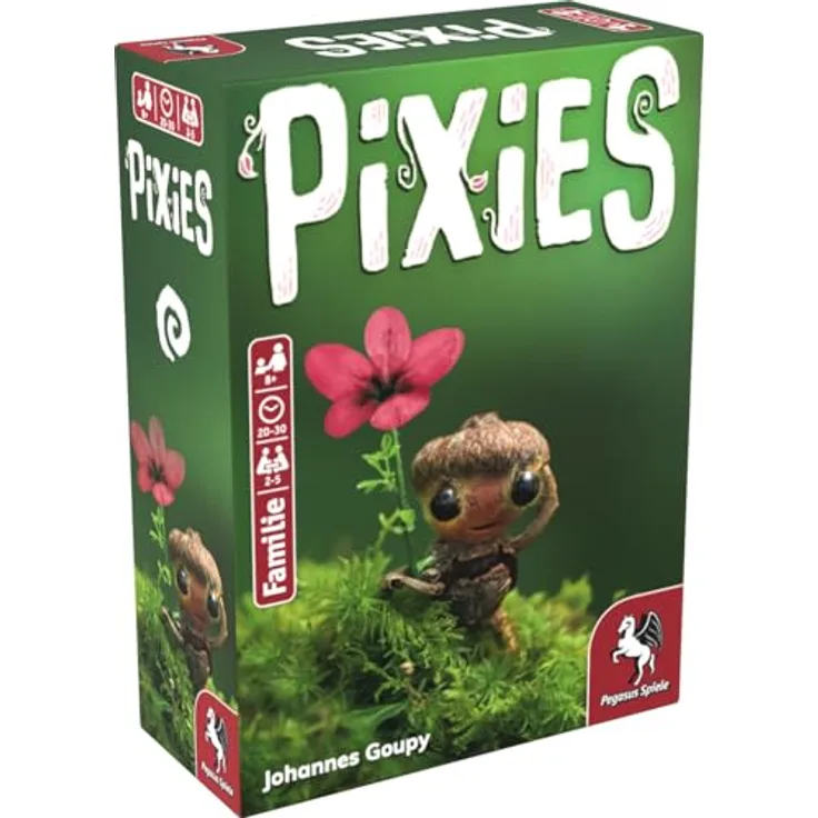 Pegasus Spiele 18520G Pixies Kartenspiel mit langlebigen Materialien und flexibler Gestaltung