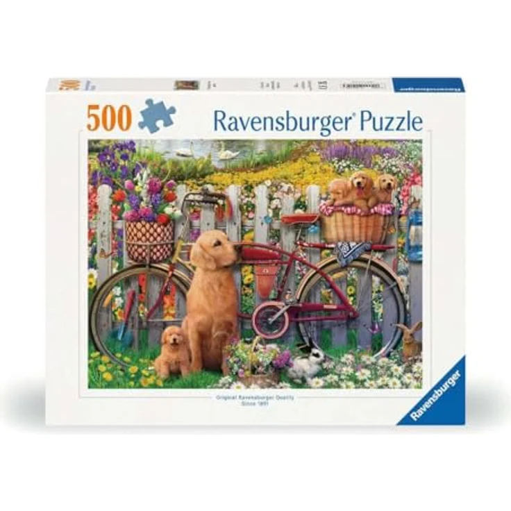 Ravensburger Puzzle 12000209 - Ausflug ins Grüne - 500 Teile Puzzle für Erwachsene und Kinder ab 12 Jahren – Bild 1