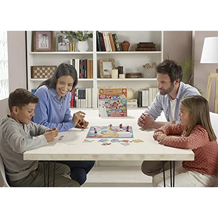 Educa Es war einmal... Das Leben 18510, Brettspiel für die ganze Familie, lehrreiche und unterhaltsame Spielformate – Bild 4