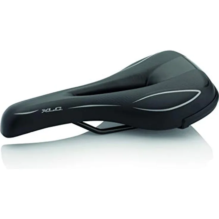 XLC Unisex – Erwachsene SA-T13 MTB-Sattel Traveller II, Schwarz, 275x148 mm