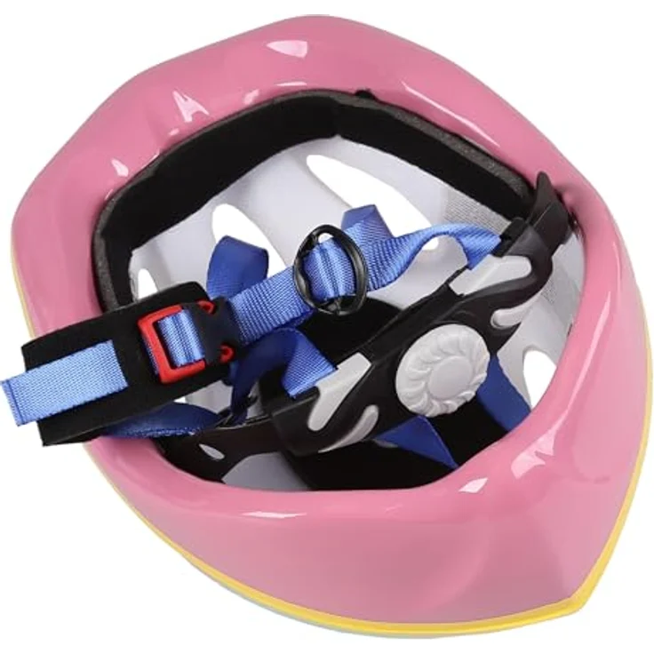 sarcia.eu Disney Stitch Kinderfahrradhelm für Mädchen, verstellbar 52-56 cm, bunt, mit Belüftungsöffnungen und gepolstertem Innenraum – Bild 4